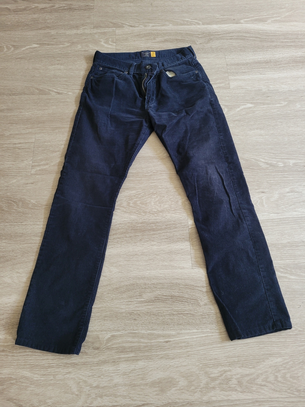 J. Crew Navy Corduroy Trousers